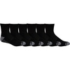image:imageColumbia Mens Quarter Cushioned Arch Support Socks 6PackBlackColumbia Grey 6 Pairs