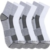 image:imageColumbia Mens Quarter Cushioned Arch Support Socks 6PackWhiteGrey