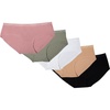 Black/Pink/White/Nude/Green