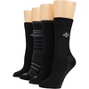 image:imageColumbia Womens Moisture Control Crew Socks 4PackBlackspacedye