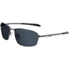 image:imageColumbia mens Fir Ridge Rectangular SunglassesShiny Dark GunmetalSolid Smoke Lens