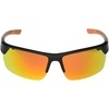image:imageColumbia mens Peak Racer Rectangular SunglassesMatte BlackOrange Polarized