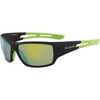 image:imageColumbia mens Utilizer Wrap SunglassesMatte Black WGreen Rubber Polarized