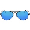 image:imageColumbia unisexadult Norwester Aviator SunglassesSatin BlackBlue Polarized