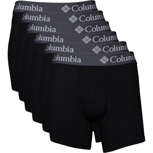image:imageColumbia Amazon Exclusive 6 Pack Performance Boxer BriefBlack