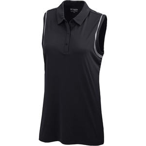 image:imageColumbia Golf Womens OmniWick Bright Lights TankBlack With Cool Grey