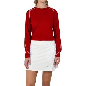 image:imageColumbia Golf Womens OmniWick Shotgun Long SleeveIntense Red