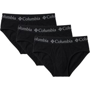 image:imageColumbia Mens 3 Pack 955 Cotton Stretch BriefBlack