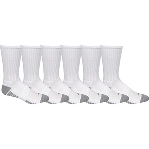 image:imageColumbia Mens 6 Pack Athletic Crew SocksWhite