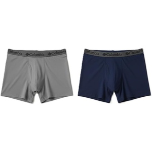 image:imageColumbia Mens Amazon Exclusive Big amp Tall Support Pouch Boxer Brief Underwear 4PackNavyGrey