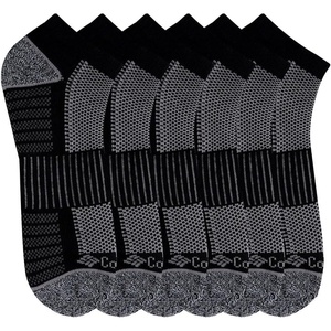 image:imageColumbia Mens Athletic Cushioned Arch Support No Show Socks MultipackBlack