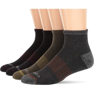 image:imageColumbia Mens Balance Point Walking  Quarter 2PackMulti 4 Pairs