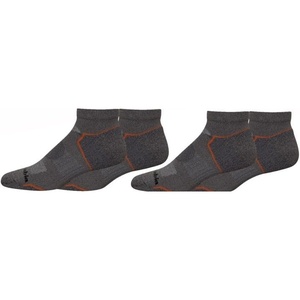 image:imageColumbia Mens Low Cut Omni Wick Balance Point Walking Socks 4packDark Grey 4 Pairs