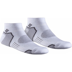 image:imageColumbia Mens Low Cut Omni Wick Balance Point Walking Socks 4packWhite