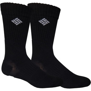 image:imageColumbia Mens Medium Weight Hiking Crew Socks 2PackBlack
