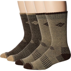 image:imageColumbia Mens Moisture Control Basic Crew 4PackKhakiBrown