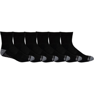 image:imageColumbia Mens Quarter Cushioned Arch Support Socks 6PackBlackColumbia Grey 6 Pairs