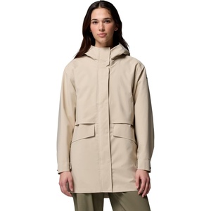 image:imageColumbia Womens AmazeRain 3L Waterproof Rain ShellAncient Fossil