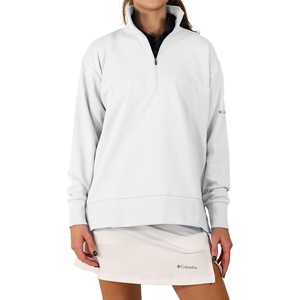 image:imageColumbia Womens Golf Birchwood Hills Pullover OMNI WICK Breathable Long SleeveWhite