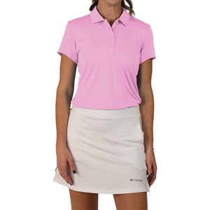 image:imageColumbia Womens Golf Birdie Polo Omni Wick Performance Breathable Short SleeveAura