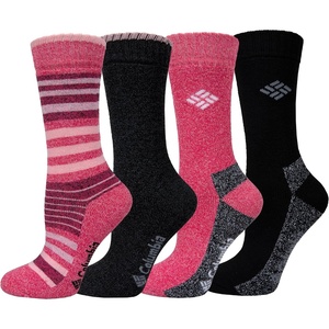 image:imageColumbia Womens Moisture Control Crew Socks 4PackMulti