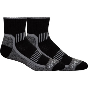 image:imageColumbia mens Everywhere Work Quarter SocksBlack