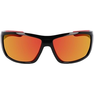 image:imageColumbia mens Utilizer Wrap SunglassesShiny Black  RedRed Revo