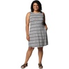 image:imageColumbia Chill River Printed DressWhite Spaced Stripe