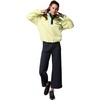 image:imageColumbia Helvetia II Cropped Half Snap FleeceCitron HazeBlackCompass Blue