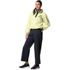 image:imageColumbia Helvetia II Cropped Half Snap FleeceCitron HazeBlackCompass Blue