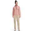 image:imageColumbia Helvetia II Cropped Half Snap FleeceEraser PinkFigRich Wine