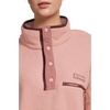 image:imageColumbia Helvetia II Cropped Half Snap FleeceEraser PinkFigRich Wine