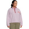 image:imageColumbia Helvetia II Cropped Half Snap FleeceLavender PearlShale PurpleZing