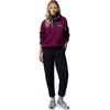 image:imageColumbia Helvetia II Cropped Half Snap FleeceMarionberryBlack
