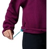 image:imageColumbia Helvetia II Cropped Half Snap FleeceMarionberryBlack