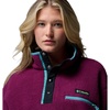 image:imageColumbia Helvetia II Cropped Half Snap FleeceMarionberryBlack