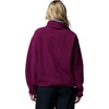 image:imageColumbia Helvetia II Cropped Half Snap FleeceMarionberryBlack