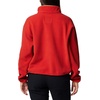 image:imageColumbia Helvetia II Cropped Half Snap FleeceSail Red