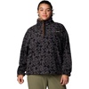 image:imageColumbia Helvetia II Printed Cropped Half SnapBlack Retroscape