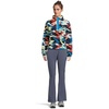 image:imageColumbia Helvetia II Printed Cropped Half SnapCompass Blue ReflectionsCompass Blue