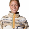 image:imageColumbia Helvetia II Printed Cropped Half SnapLemon Wash Roaming
