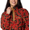 image:imageColumbia Helvetia II Printed Cropped Half SnapSail Red Retroscape