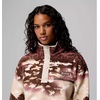 image:imageColumbia Helvetia II Printed Cropped Half SnapTobacco SistersDark Stone