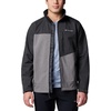 image:imageColumbia Mens Cruiser Valley II SoftshellCity Grey HeatherBlack Heather
