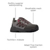 image:imageColumbia Mens Vertisol Trail Hiking ShoesCity GreyMountain Red