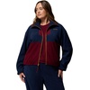 image:imageColumbia Sequoia Grove Full Zip FleeceCollegiate NavyRich WineMaple Sugar