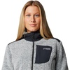image:imageColumbia Womens Arctic Crest Sherpa Full ZipWhiteBlack