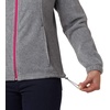 image:imageColumbia Womens Benton Springs Full ZipLight Grey HeatherFuchsia
