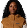 image:imageColumbia Womens Cloud Point Hooded FleeceCamel BrownDark Stone