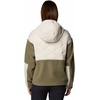 image:imageColumbia Womens Cloud Point Hooded FleeceDark StoneStone Green